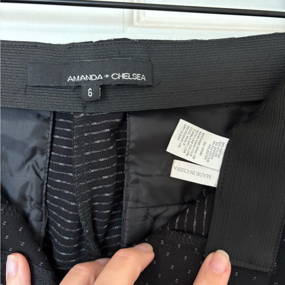 Amanda + Chelsea Black Pants View 4